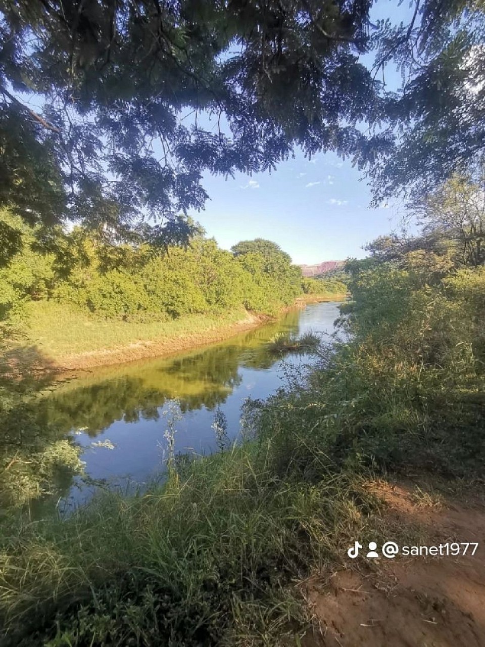 Camping next to the crocodile river. Thabazimbi