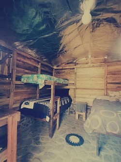 Inside the Bushcabin